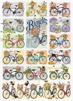 Cobble Hill legpuzzel fietsen - 1000 stukjes puzzel volwassenen