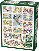 Cobble Hill legpuzzel fietsen - 1000 stukjes puzzel volwassenen-2