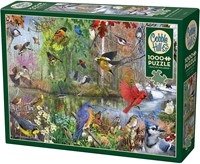 Cobble Hill puzzel 1000 stukjes - vogels legpuzzel landschap-2