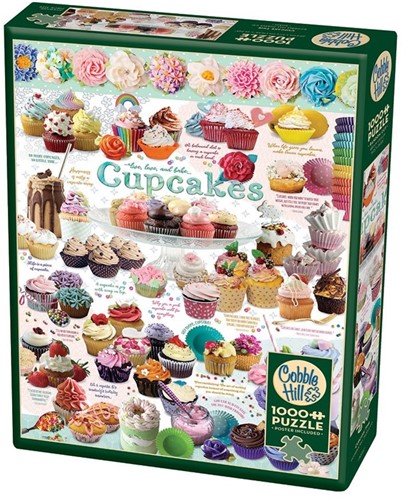 Cobble Hill puzzle 1000 pieces - Cupcake Time