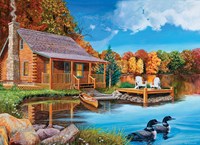 Cobble Hill legpuzzel XXL Loon Lake 500 stukjes karton