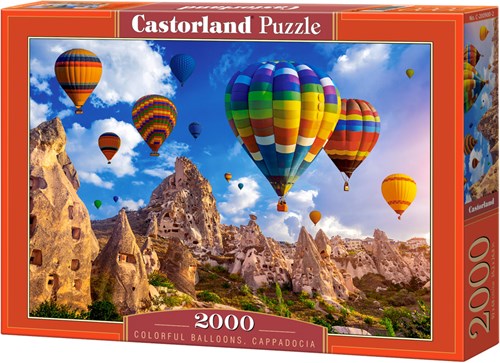 Castorland puzzel Colorful Balloons Cappadocia - 2000 stukjes legpuzzel-2
