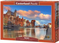 Castorland puzzel kleuren van Gdansk - 500 stukjes legpuzzel-2