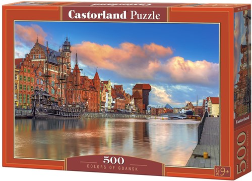 Castorland puzzel kleuren van Gdansk - 500 stukjes legpuzzel-2