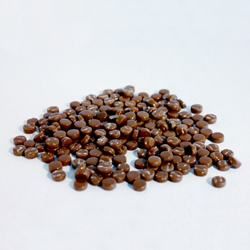 Colourful Mosaics mozaïek speelgoed Colourful Dots bruin 100 gr glas