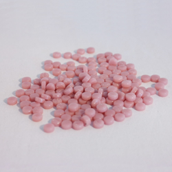 Colourful Mosaics mozaïek speelgoed Colourful Dots roze 100 gr glas