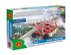 Alexander Toys Constructor - Brandweerwagen - 314st