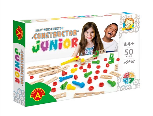Alexander Toys Constructor Junior - Doe het zelf bouwpakketten - 50st-2