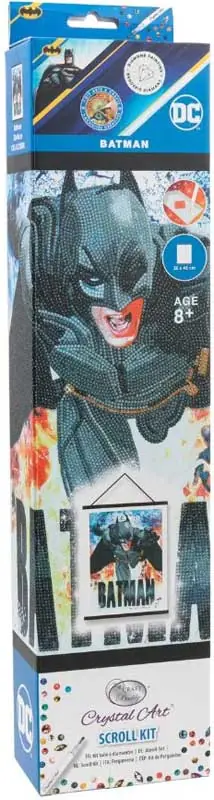 Craft Buddy Batman crystal art scroll 40x50cm decoratie
