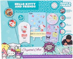 Hello Kitty knutselset Crystal Art Mega Activiteitenset voor kinderen