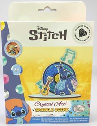 Craft Buddy knutselset Stitch muziek sparkle scene voor kinderen