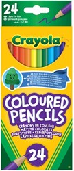 Crayola kleurpotloden - 24 stuks - heldere kleuren voor kinderen