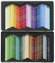 Cretacolor aquarelpotloden set 72 kleuren - Aqua Monolith