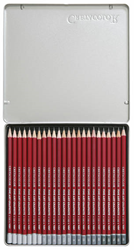 Cretacolor grafietpotloden Cleos set 24 stuks professioneel tekenen