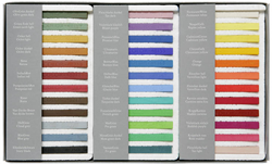 Cretacolor hard pastelkrijt set - 36 stuks in metalen doos