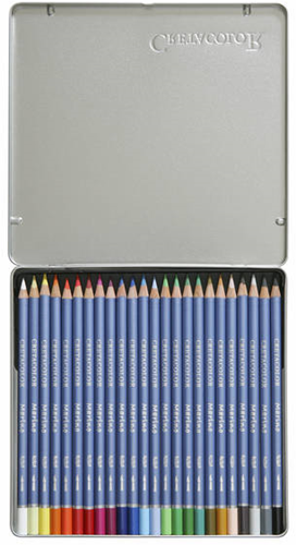 Cretacolor aquarelpotloden Marino set 24 stuks kleurpotloden