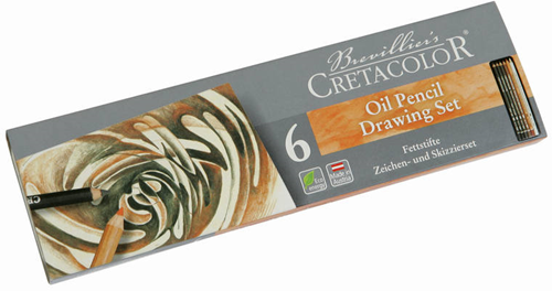 Cretacolor Cretacolor Olie Potloden Tekenset 6-delig