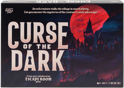 Escape Room Spel Curse of the Dark - Mysterieus Bordspel voor Thuis
