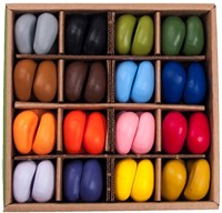 Crayon Rocks waskrijtjes Just Rocks in a Box - 4 x 16 kleuren set
