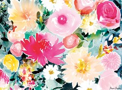 Nathan legpuzzel bloemen 500 stukjes - Dahlias en rozen Marie Boudon