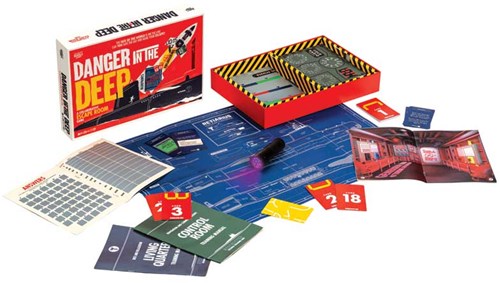 Danger in the Deep escape room spel puzzelboek voor kinderen-2