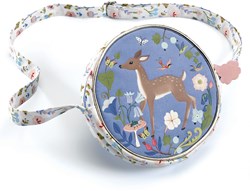 Djeco kleine tas Fawn - elegante kindertas katoen cadeau