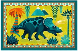 Djeco briefpapier set dino rock - creatieve schrijfset voor kinderen