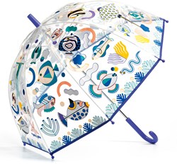 Djeco paraplu Fishes - kleurveranderende kinderparaplu vissen