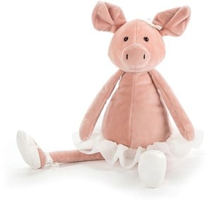 Jellycat Knuffel Dansende Darcey Varken 33Cm jellycat kopen in de aanbieding Jellycat Knuffel Dansende Darcey Varken 33Cm jellycat kopen in de aanbieding