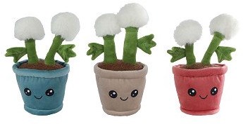 Knuffel Plant pluche paardenbloem 23cm speelgoed cadeau