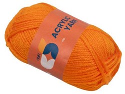 Colorations - Acrylgaren Oranje, 50g