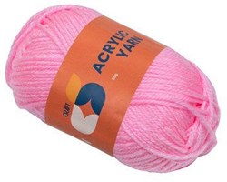 Colorations - Acrylgaren Roze, 50g