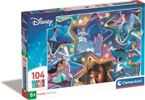 Clementoni Disney puzzel - 104 stukjes - kinderpuzzel - cartoon-2