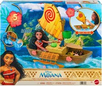 Mattel Disney Moana 2 kano speelset - avontuurlijk speelgoed
