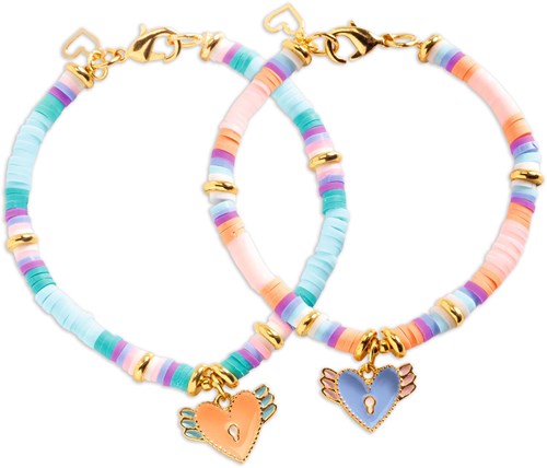 Djeco kralen & sieraden Heart Heishi - creatief speelgoed set
