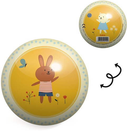 Djeco bal Sweety Ball Ø12 cm kleurrijk peuterspeelgoed-3