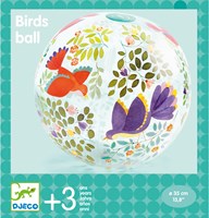 Djeco bal Birds bal - opblaasbare speelbal vogels 35 cm-3