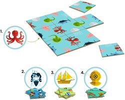 Djeco puzzel Impossiblo Ocean - FSC MIX kinderpuzzel