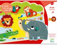 Djeco houten geluidspuzzel Baobab - educatief speelgoed dieren-3