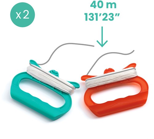 Djeco vlieger Red Dots - bestuurbare acrobatische vlieger voor kinderen-3