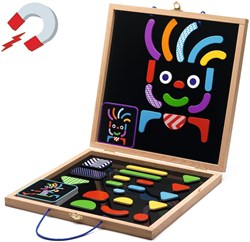 Djeco houten magneten Geobonhomme - educatief speelgoed FSC