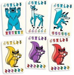 Djeco kaartspel Mix Family - FSC MIX kwartetspel strategie