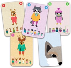 Djeco kaartspel Familou - coöperatief spel FSC MIX