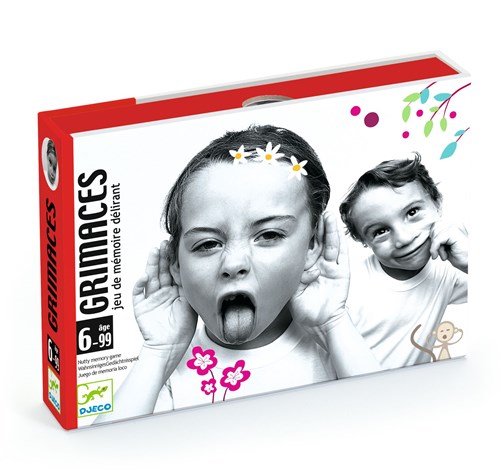 Djeco kaartspel Grimaces - grappig gezelschapsspel voor kinderen-2