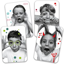 Djeco kaartspel Grimaces - grappig gezelschapsspel voor kinderen