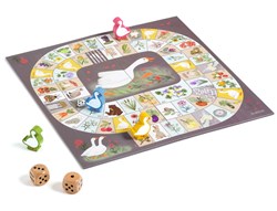 Djeco klassiek spel ganzenbord - FSC MIX - gezelschapsspel