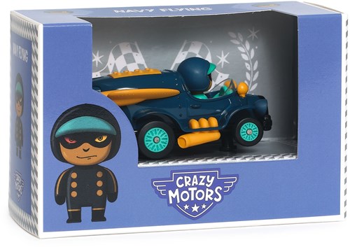 Djeco speelgoedauto Navy flying - Crazy Motors collectie-3