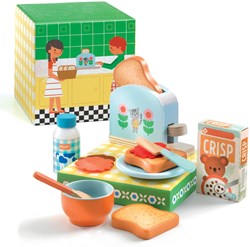 Djeco houten speelgoed ontbijtset - imitatie speelgoed - FSC 100%