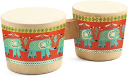 Djeco Bongo animambo - FSC 100% houten muziekinstrument voor kinderen