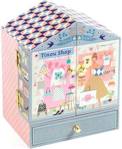 Djeco muziekdoosje Tinou shop - sieradendoosje voor kinderen-3